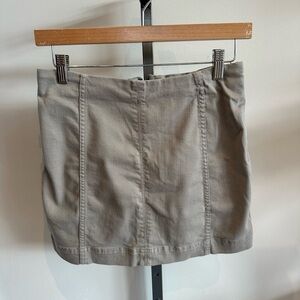Jolt Girls Khaki Skirt Size 9 / 29W Zipper Back